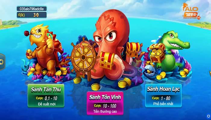 Các sảnh cược trong Vua Đánh Cá Các sảnh cược trong Vua Đánh Cá
